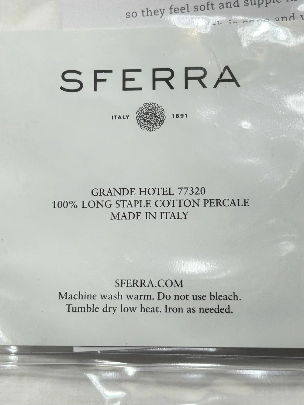 SFERRA Grande Hotel XL Twin Sheet Set White White